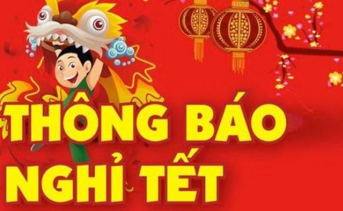 Mẫu th&ocirc;ng b&aacute;o nghỉ lễ Tết cần đầy đủ nội dung