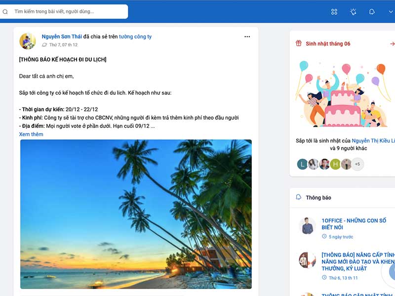 Xây dựng văn hóa nội bộ qua Social