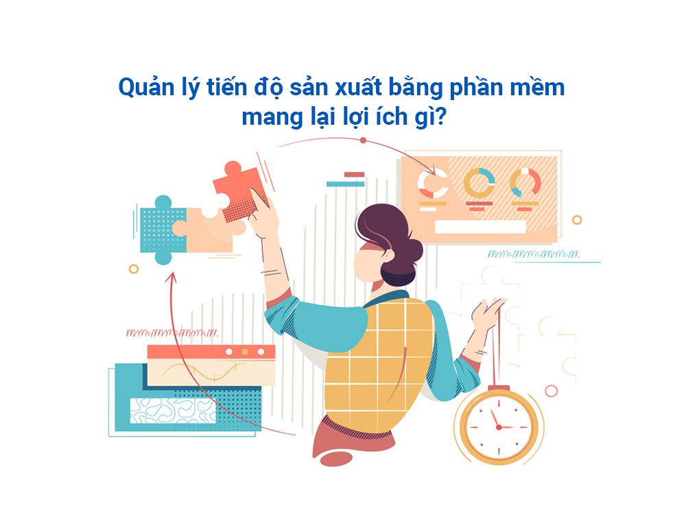 Quản l&yacute; tiến độ sản xuất