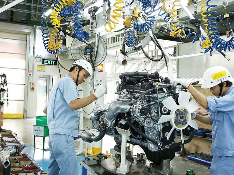 Chi tiết về ngành sản xuất