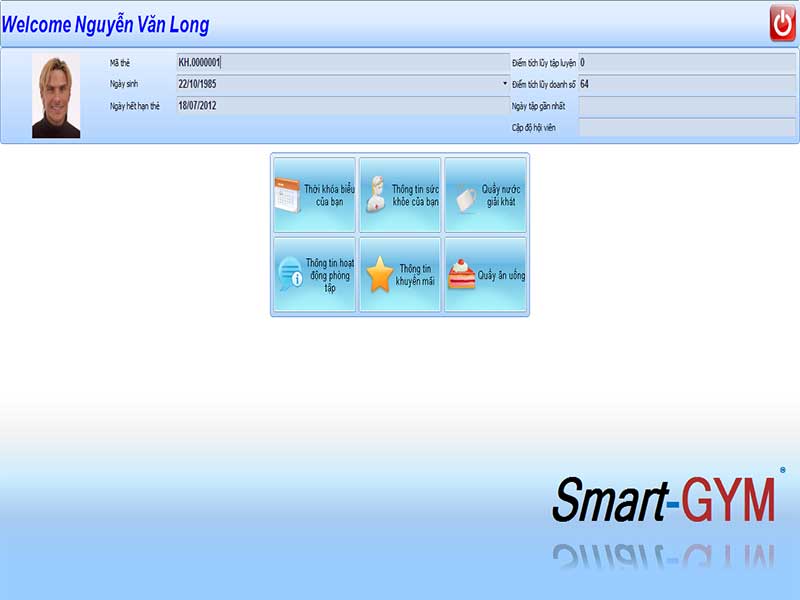 Phần mềm Smart Gym