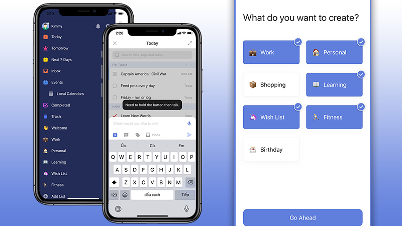App quản l&yacute; c&ocirc;ng việc tr&ecirc;n điện thoại tốt nhất Tick Tick