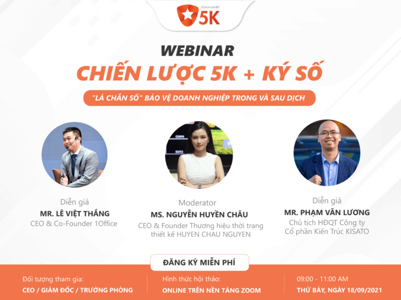 webinar chữ k&yacute; số hiệu quả