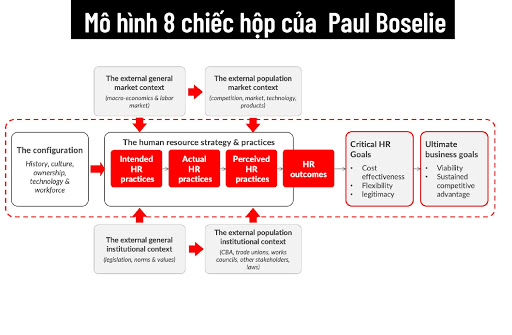 M&ocirc; h&igrave;nh quản l&yacute; nh&acirc;n sự 8 chiếc hộp của Paul Boselie