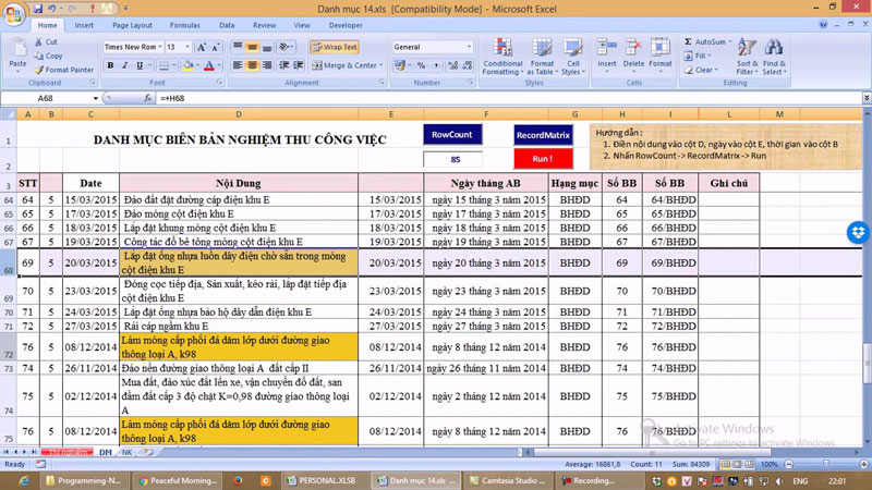 cách quản lý công việc nhân viên bằng excel Quản lý công việc bằng các file excel có thể đem lại nhiều rủi ro