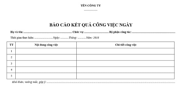 Mẫu lập kế hoạch công việc hiệu quả Mẫu lập kế hoạch công việc mới nhất