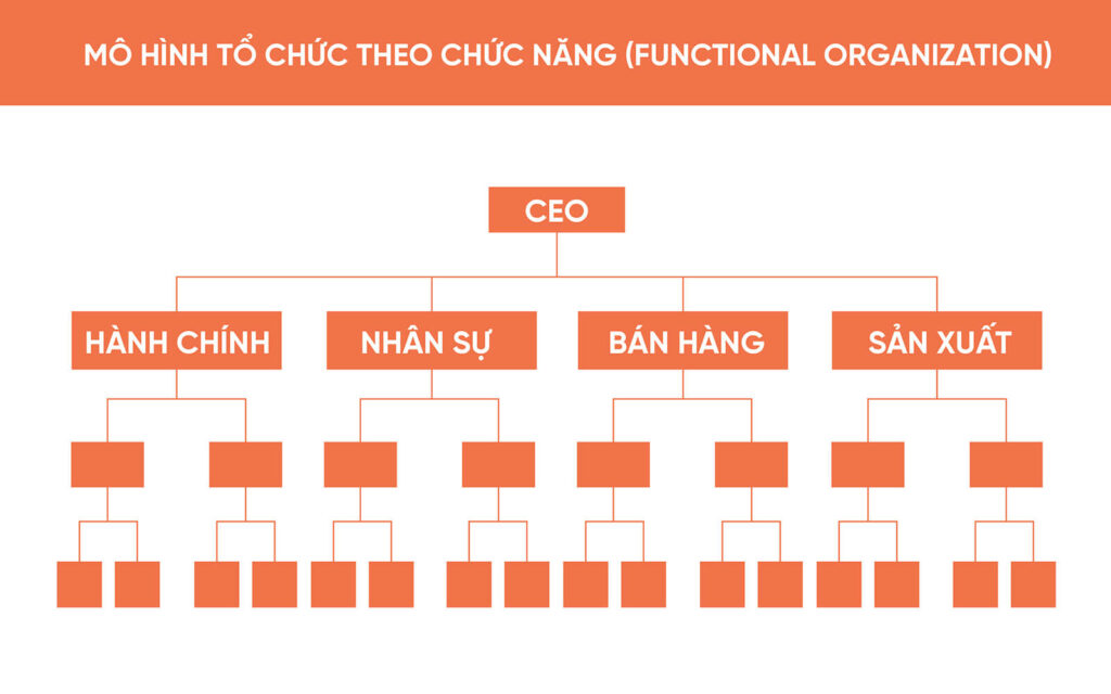 m&ocirc; h&igrave;nh cơ cấu tổ chức doanh nghiệp hiệu quả