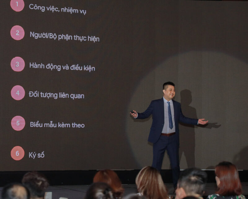 &Ocirc;ng L&ecirc; Việt Thắng chia sẻ trong buổi ra mắt sản phẩm