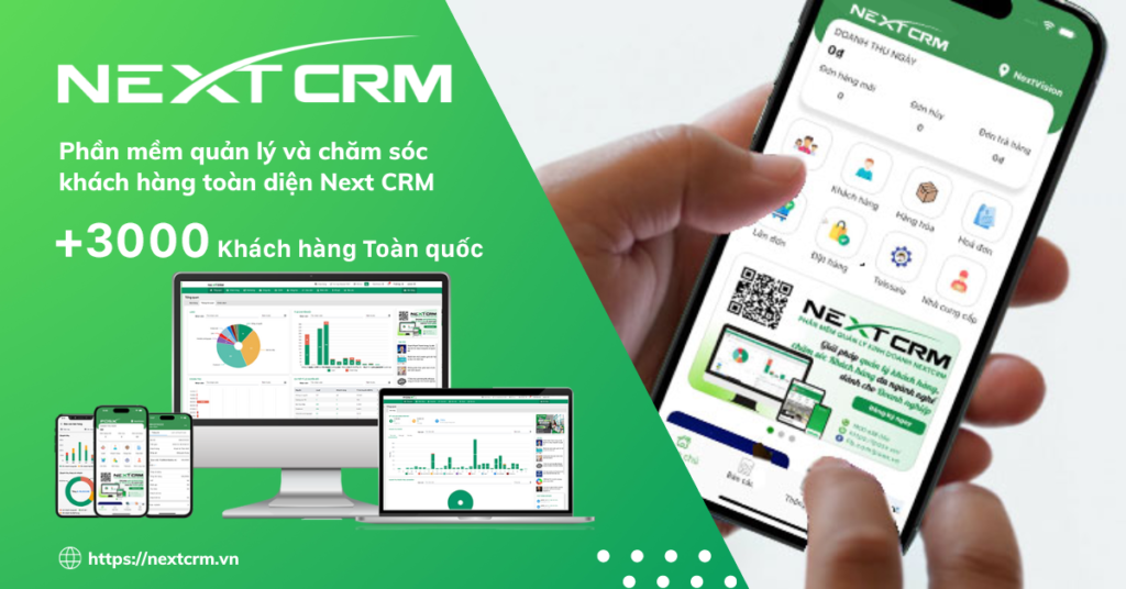 Phần mềm CRM NextX Phần mềm CRM NextX