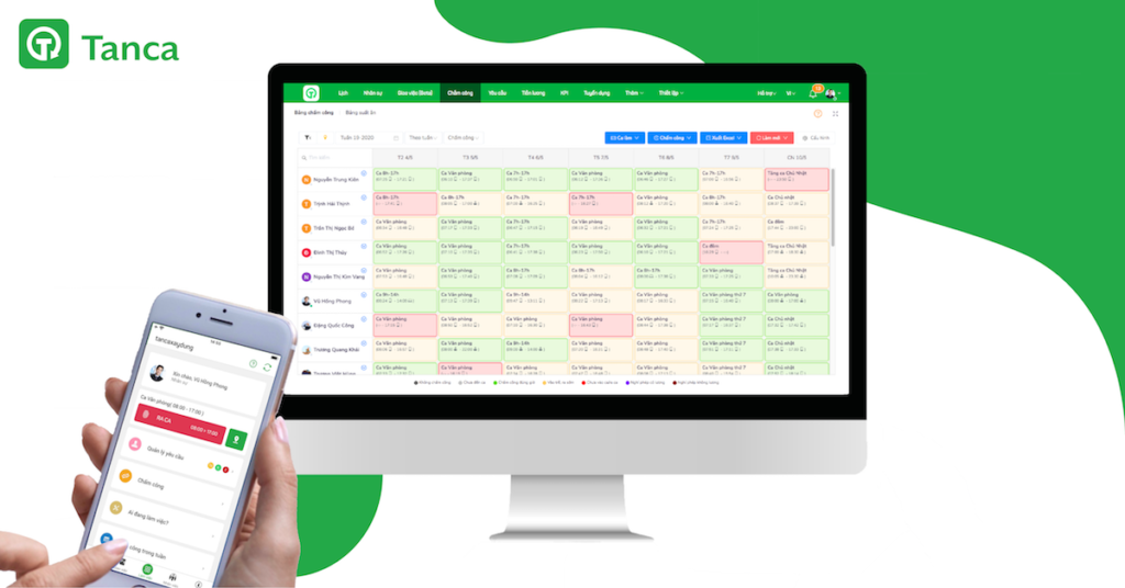 Tanca - một trong những phần mềm chấm c&ocirc;ng online chuy&ecirc;n nghiệp