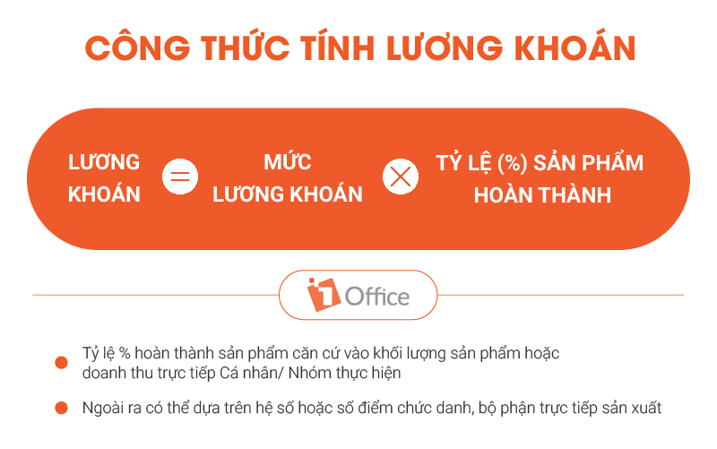 Công thức tính Lương khoán chính xác, đơn giản nhất cho doanh nghiệp Công thức tính Lương khoán chính xác, đơn giản nhất cho doanh nghiệp