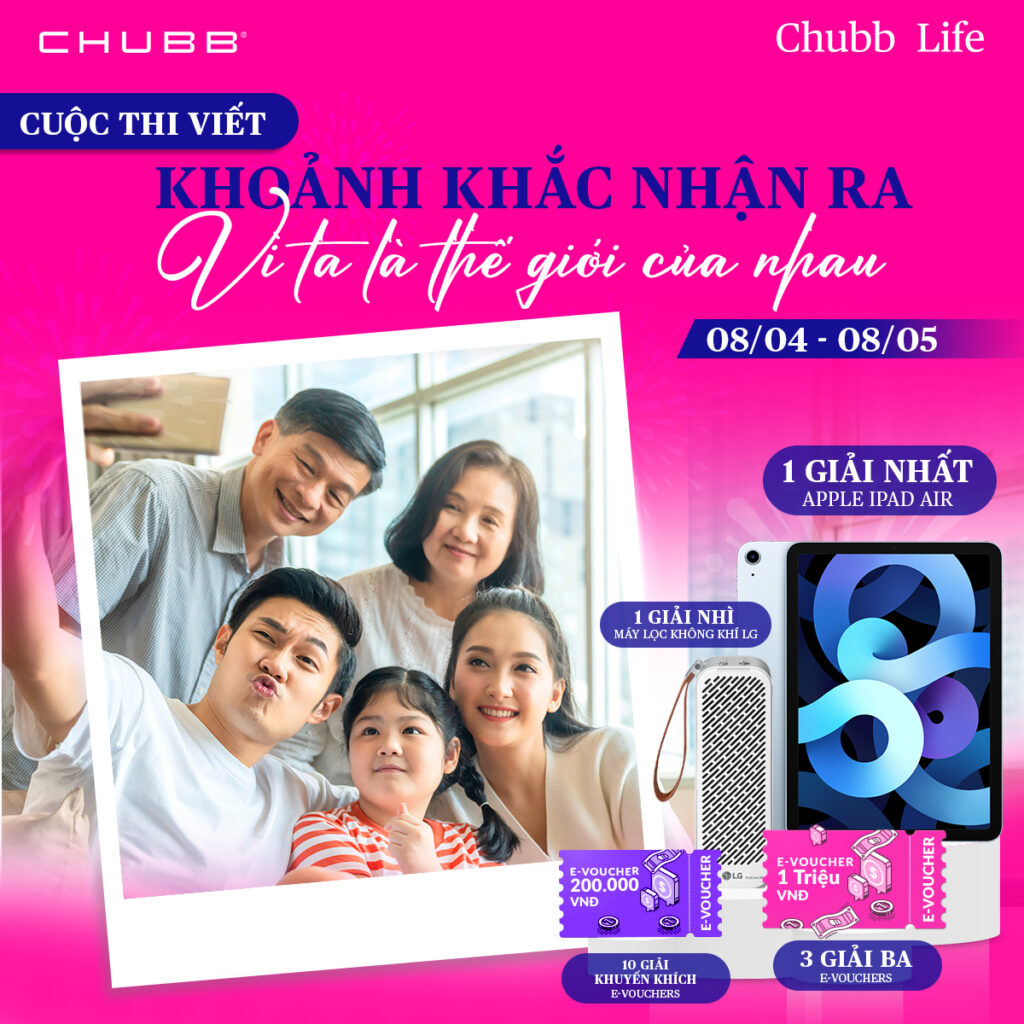 Chiến dịch "Vì bạn là cả thế giới" của Chubb Life