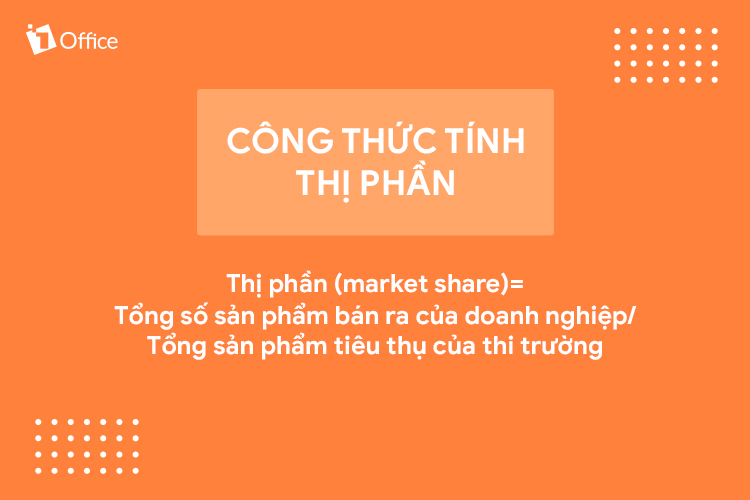 Công thức tính thị phần tuyệt đối