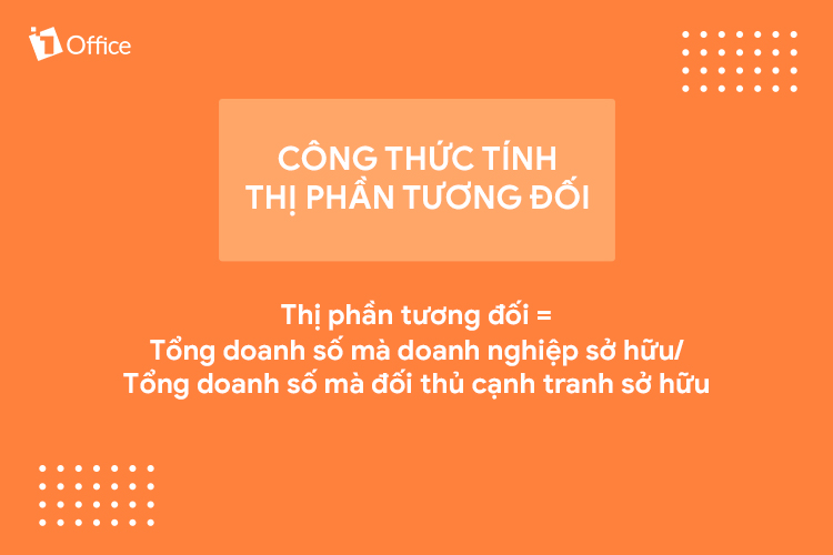 Cách tính thị phần tương đối