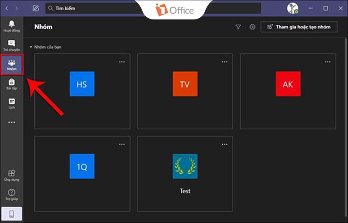 Tạo link cuộc họp trên MS Teams