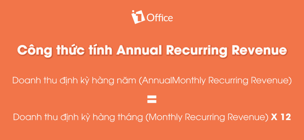 C&ocirc;ng thức t&iacute;nh ARR