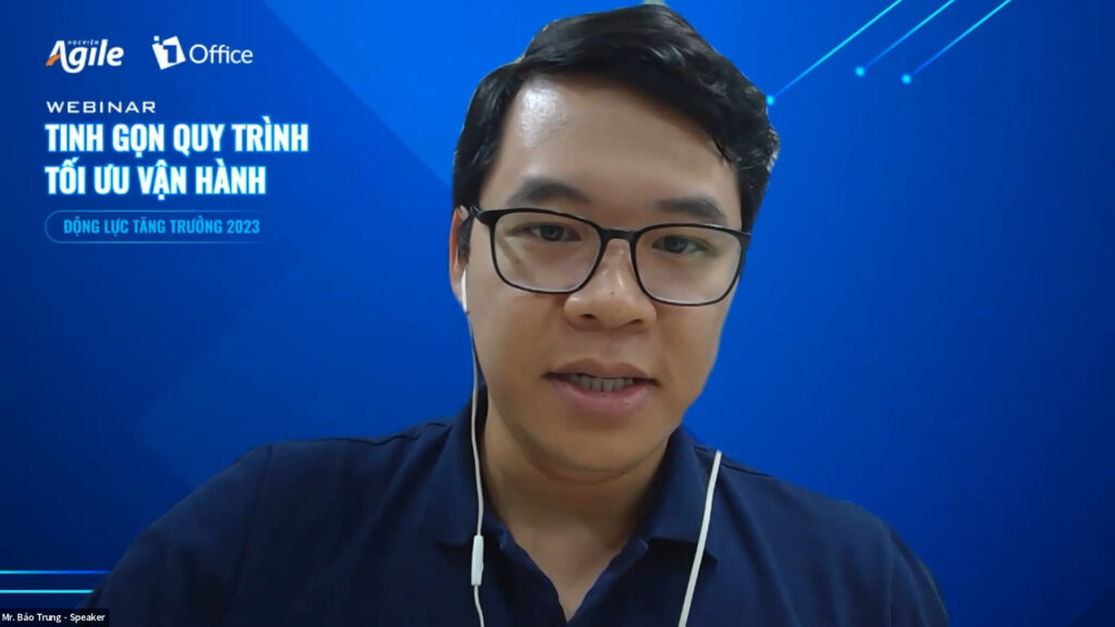 Anh Bảo Trung chia sẻ về mục tiêu của quản trị vận hành