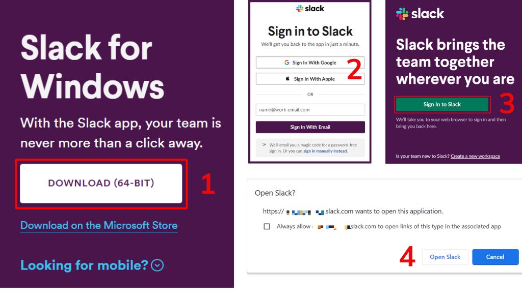 Hướng dẫn tải xuống và cài đặt ứng dụng giao tiếp nội bộ Slack