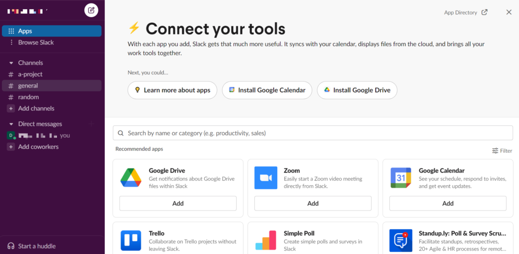Tích hợp kết nối với Google Drive và nhiều công cụ khác