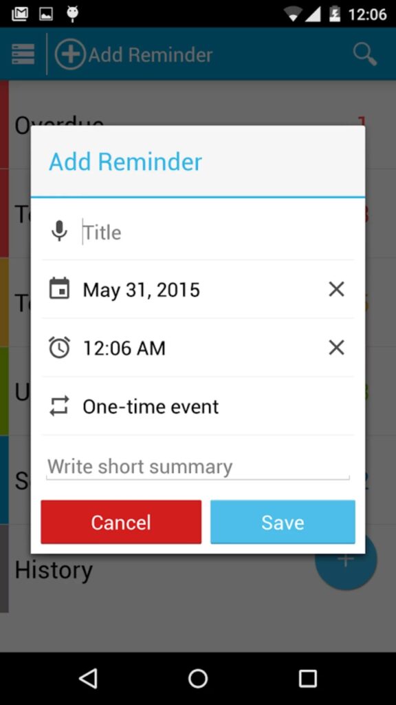 Công cụ nhắc nhở công việc To Do Reminder