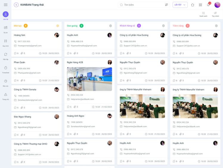 T&iacute;nh năng quản l&yacute; b&aacute;n h&agrave;ng của Phần mềm quản trị tổng thể doanh nghiệp 1Office
