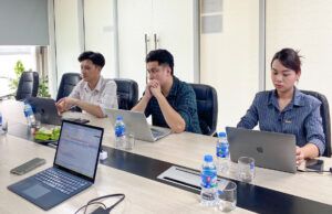 Đại diện 1Office cam kết sẽ đồng hành cùng Toàn Phát trong suốt hành trình