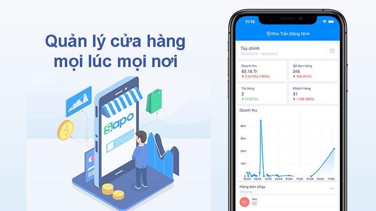 Phần mềm quản lý bán hàng Sapo Phần mềm quản lý bán hàng Sapo
