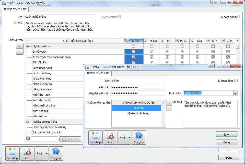Phần mềm quản l&yacute; kho tiếng việt &ndash; BS Silver