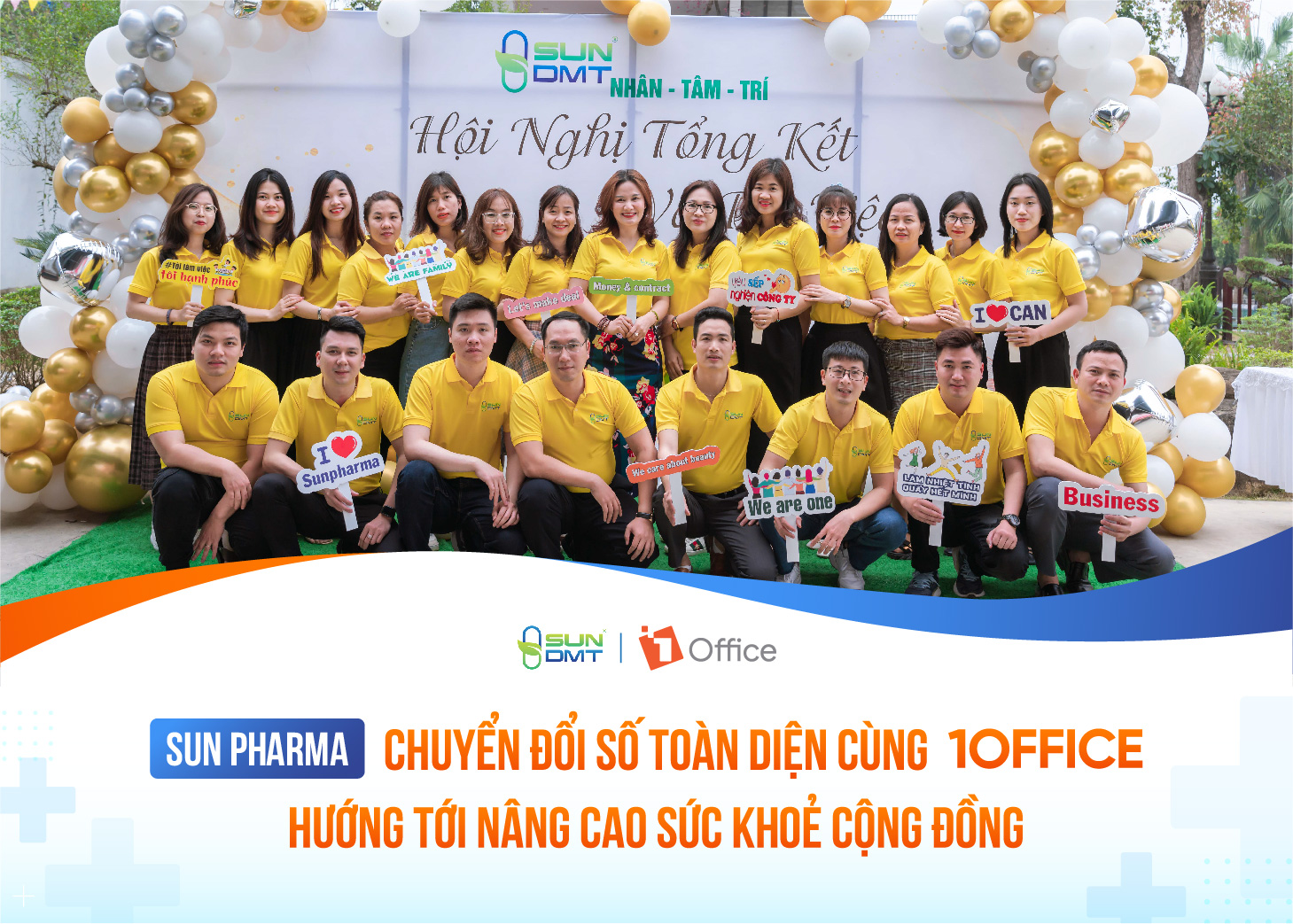 1Office đồng h&agrave;nh c&ugrave;ng Sun Pharma chuyển đổi số chinh phục mục ti&ecirc;u n&acirc;ng cao sức khỏe cộng đồng