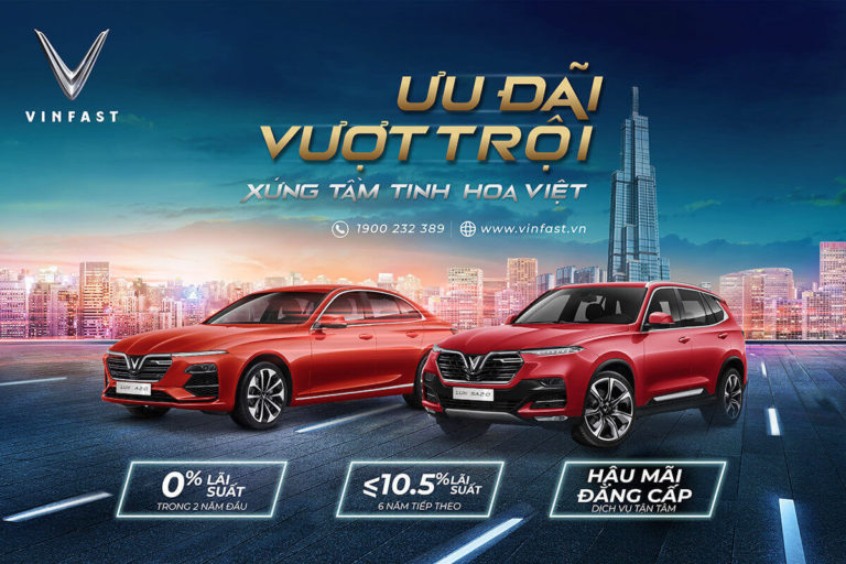 Một số chương tr&igrave;nh ưu đ&atilde;i nổi bật của thương hiệu &ocirc; t&ocirc; Vinfast