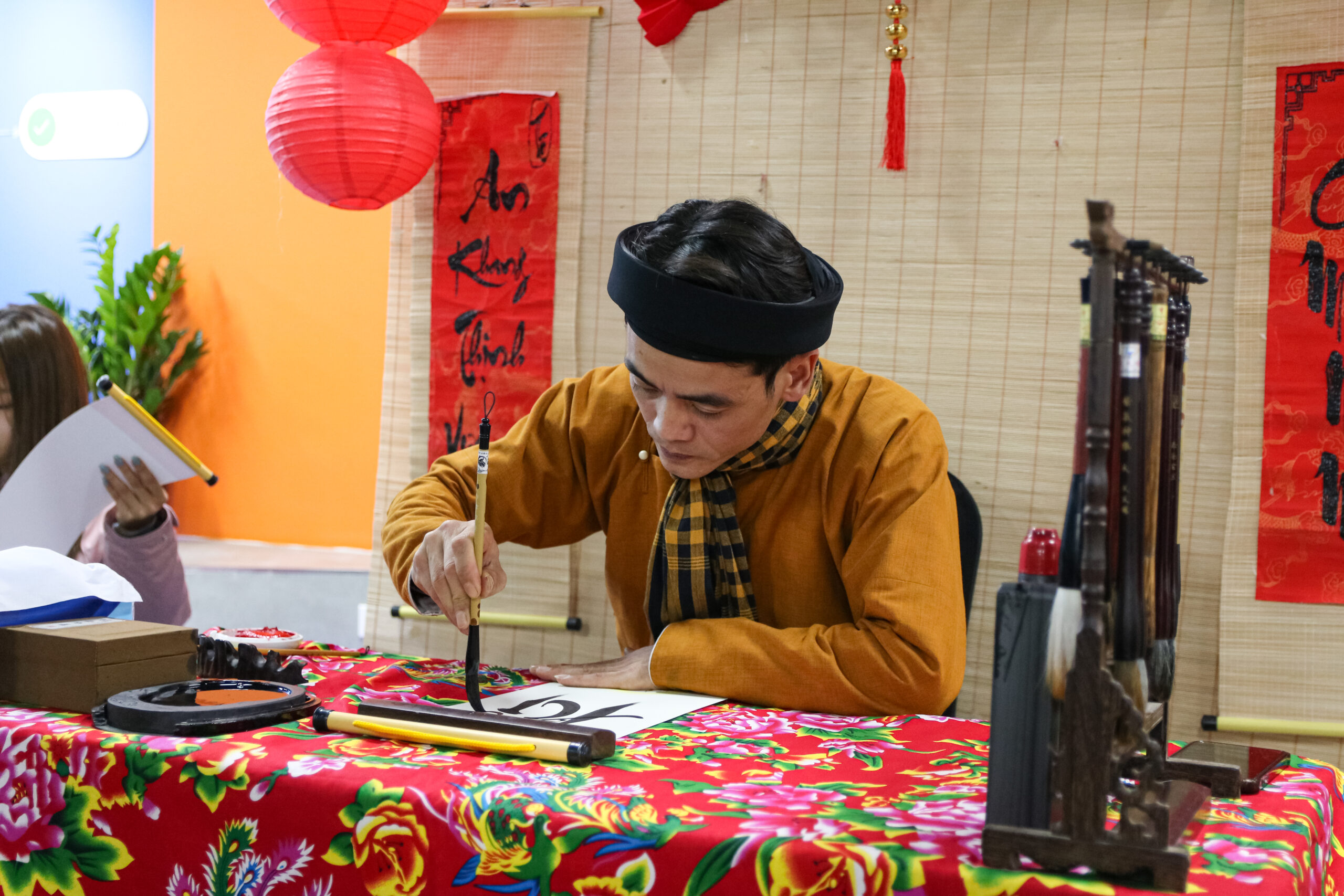 Khu vực ông đồ cho chữ