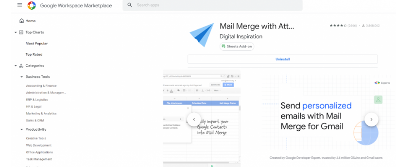 C&aacute;ch gửi email h&agrave;ng loạt bằng Mail Merge