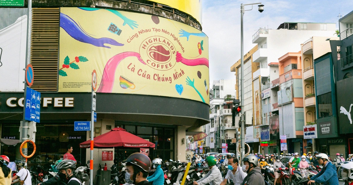 Chi&ecirc;́n lược quảng cáo của Highlands Coffee
