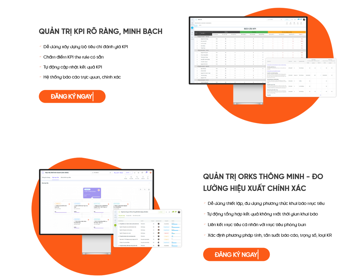 1HRM - Giải ph&aacute;p hỗ trợ đ&aacute;nh gi&aacute; năng lực quản l&yacute; cấp trung bằng KPI OKR