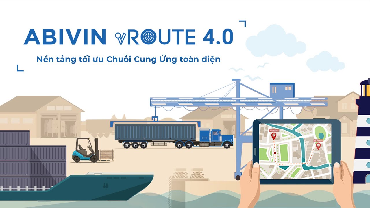 Phần mềm quản l&yacute; vận tải Abivin vRoute