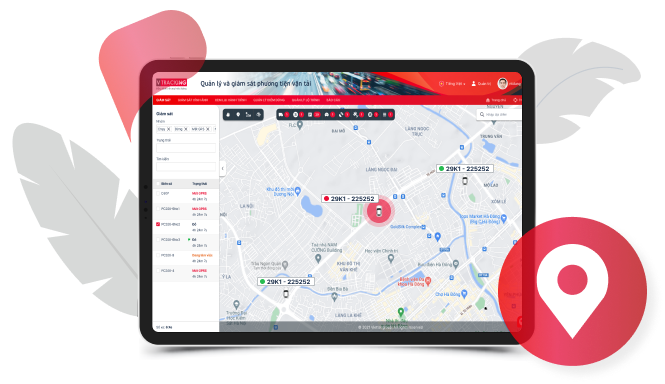 Phần mềm quản l&yacute; vận tải VTracking Free