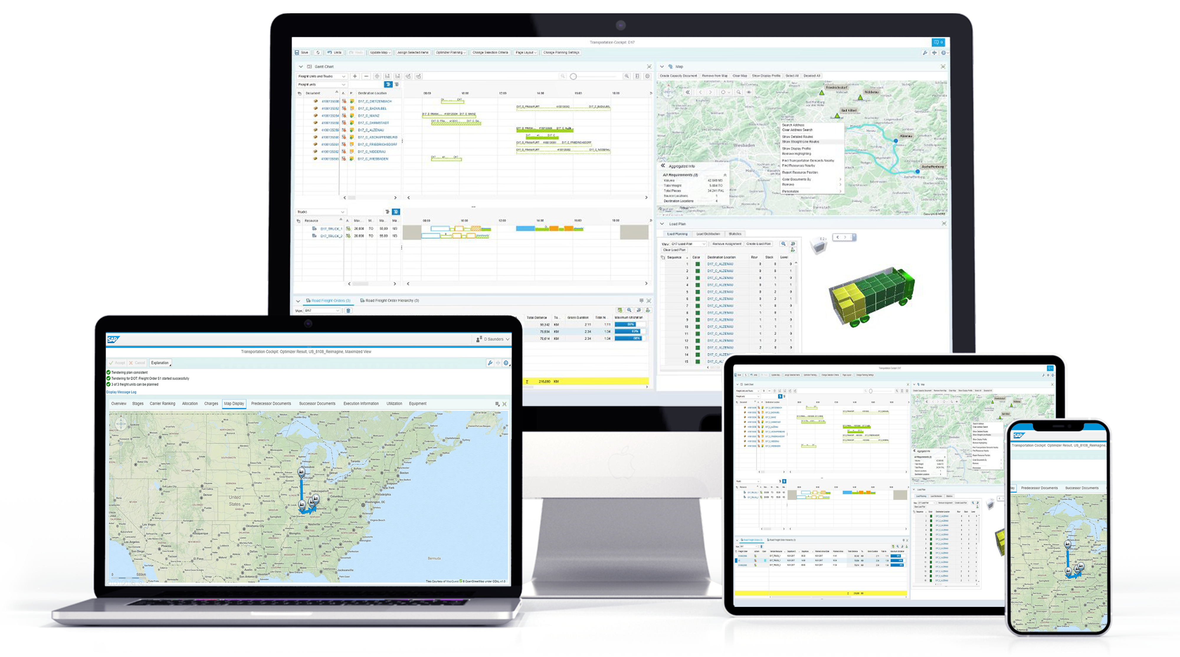 Phần mềm quản l&yacute; vận tải SAP Transportation Management 
