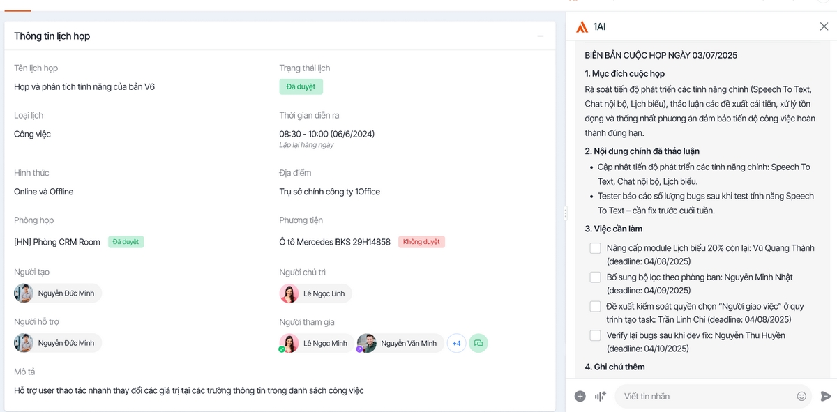 V&igrave; sao doanh nghiệp n&ecirc;n sử dụng AI Meeting?