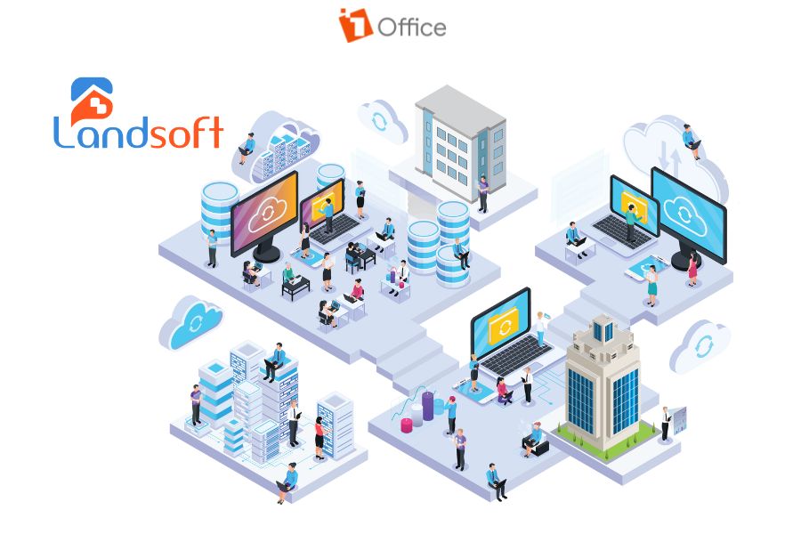 Phần mềm HRM cho ng&agrave;nh bất động sản Landsoft