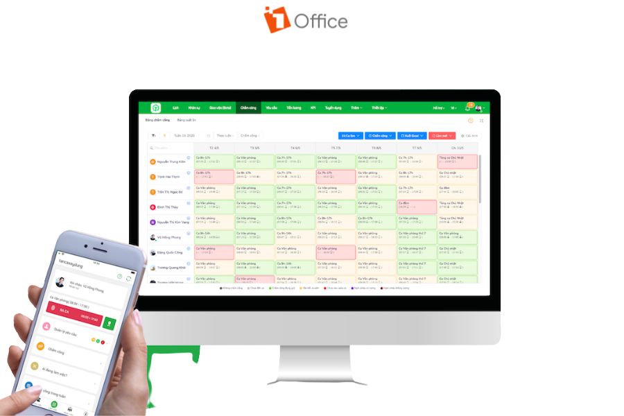 Tanca t&iacute;ch hợp c&aacute;c c&ocirc;ng nghệ chấm c&ocirc;ng hiện đại