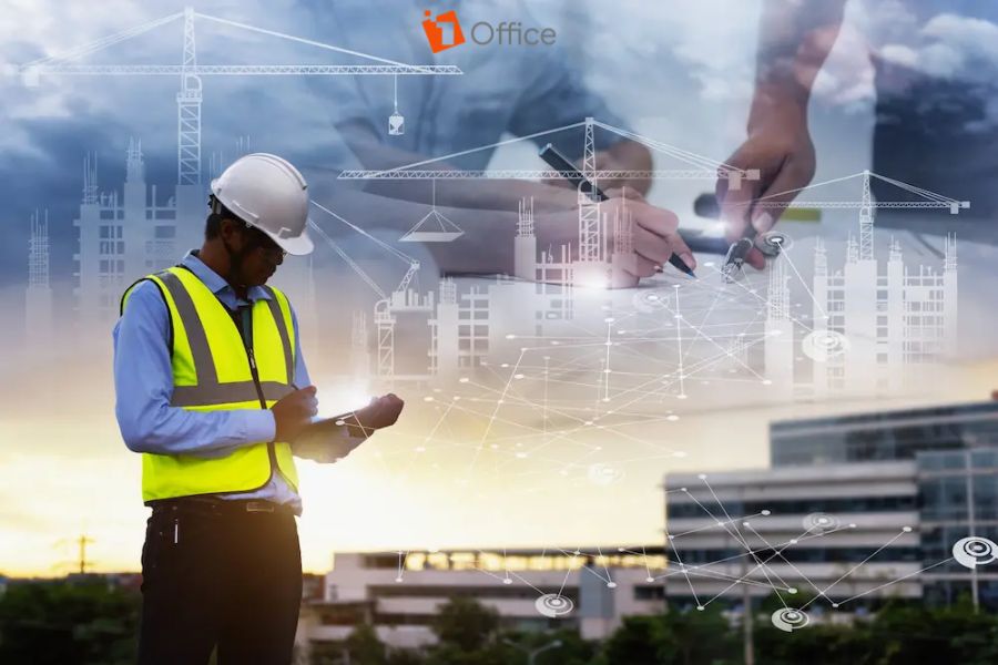Ng&agrave;nh x&acirc;y dựng phải quản l&yacute; một lực lượng lao động lớn v&agrave; ph&acirc;n t&aacute;n tại nhiều c&ocirc;ng trường&nbsp;