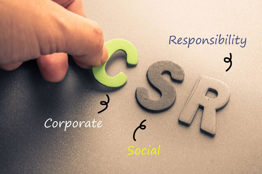 Tr&aacute;ch nhiệm x&atilde; hội của doanh nghiệp được viết tắt l&agrave; CSR (Corporate Social Responsibility)